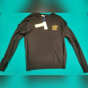 Mens Versace Jeans Black Sweater XL New